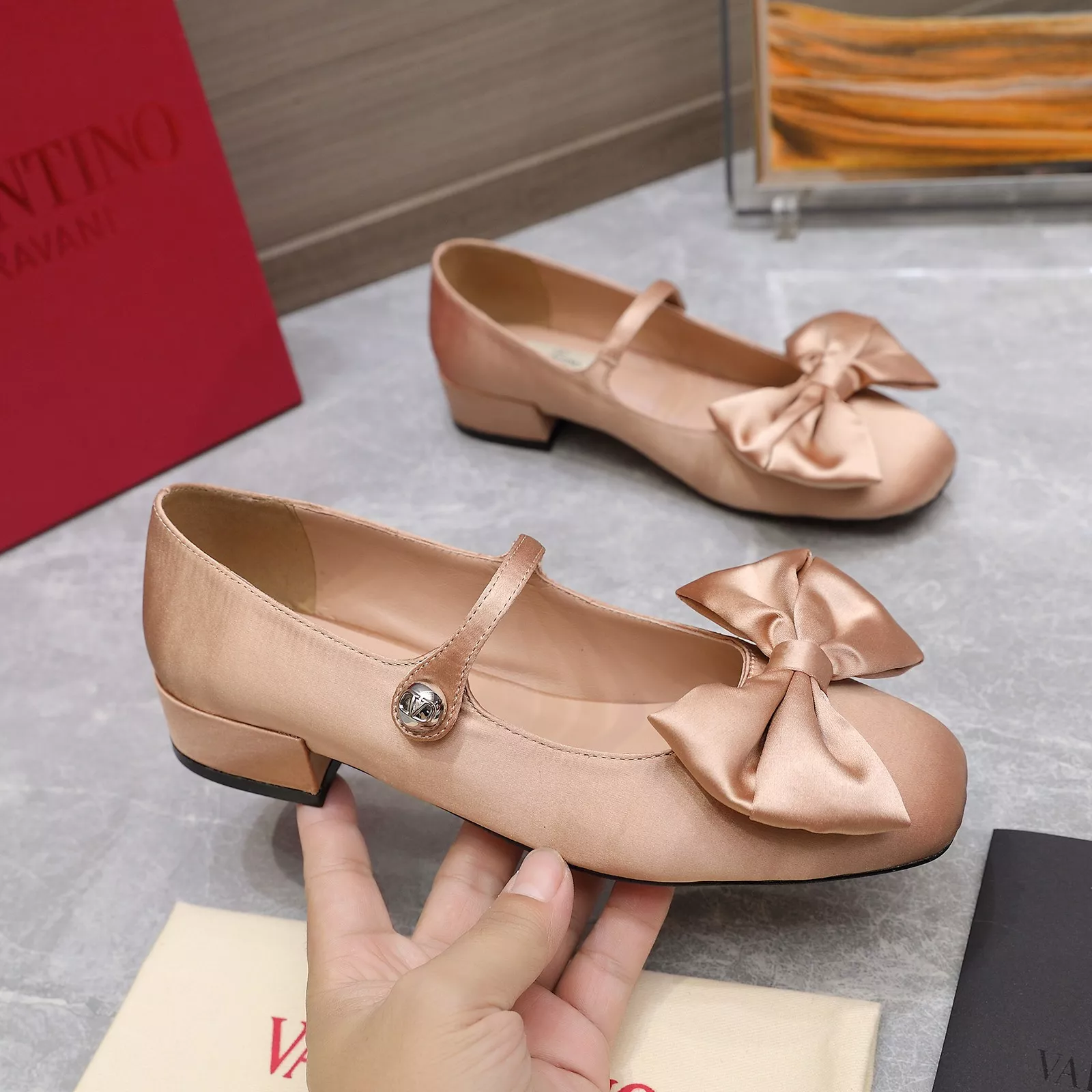 valentino flat chaussures pour femme s_12756431